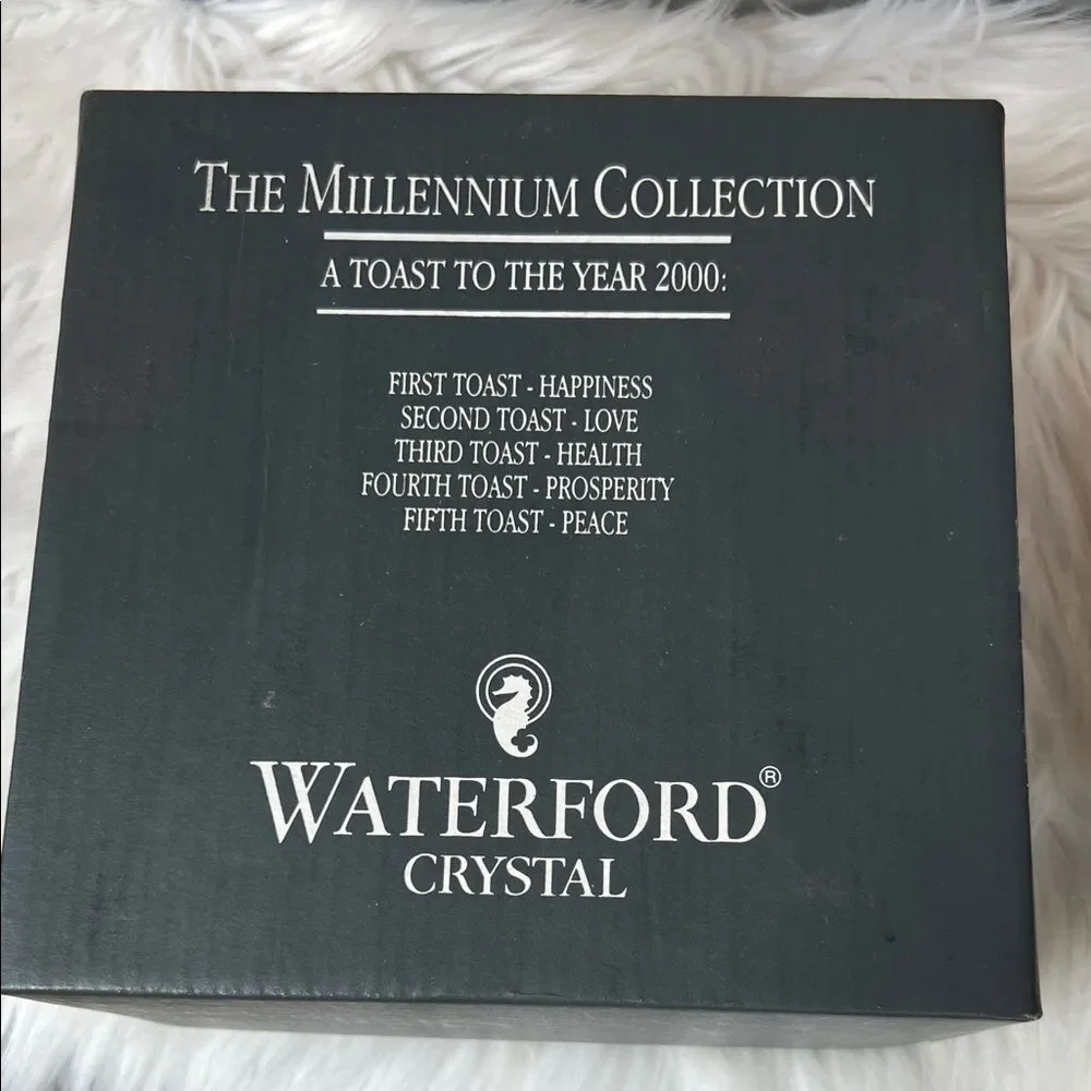 Waterford Millennium Collection Champagne Bottle Coaster NIB